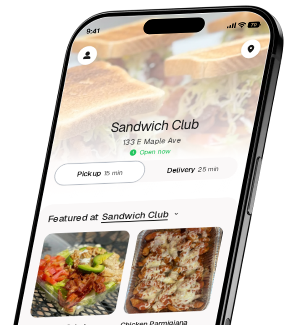 Sandwich Club app preview