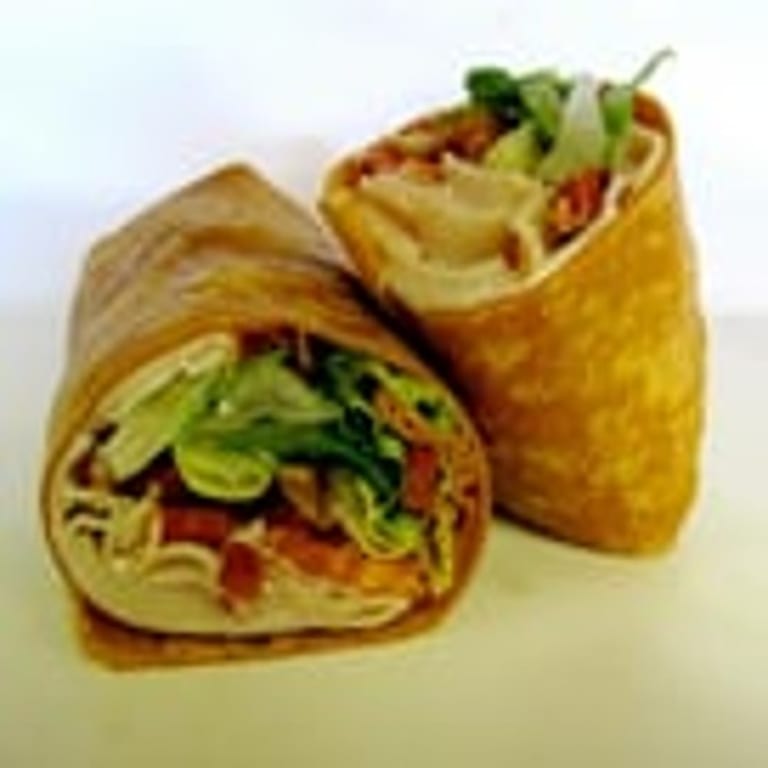 Delicious Turkey Club Wrap