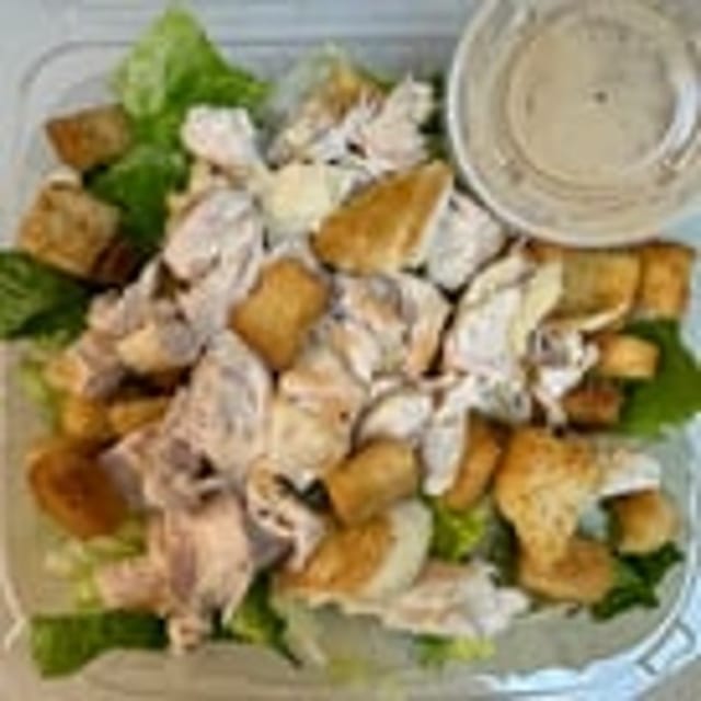 Chicken Caesar Salad.